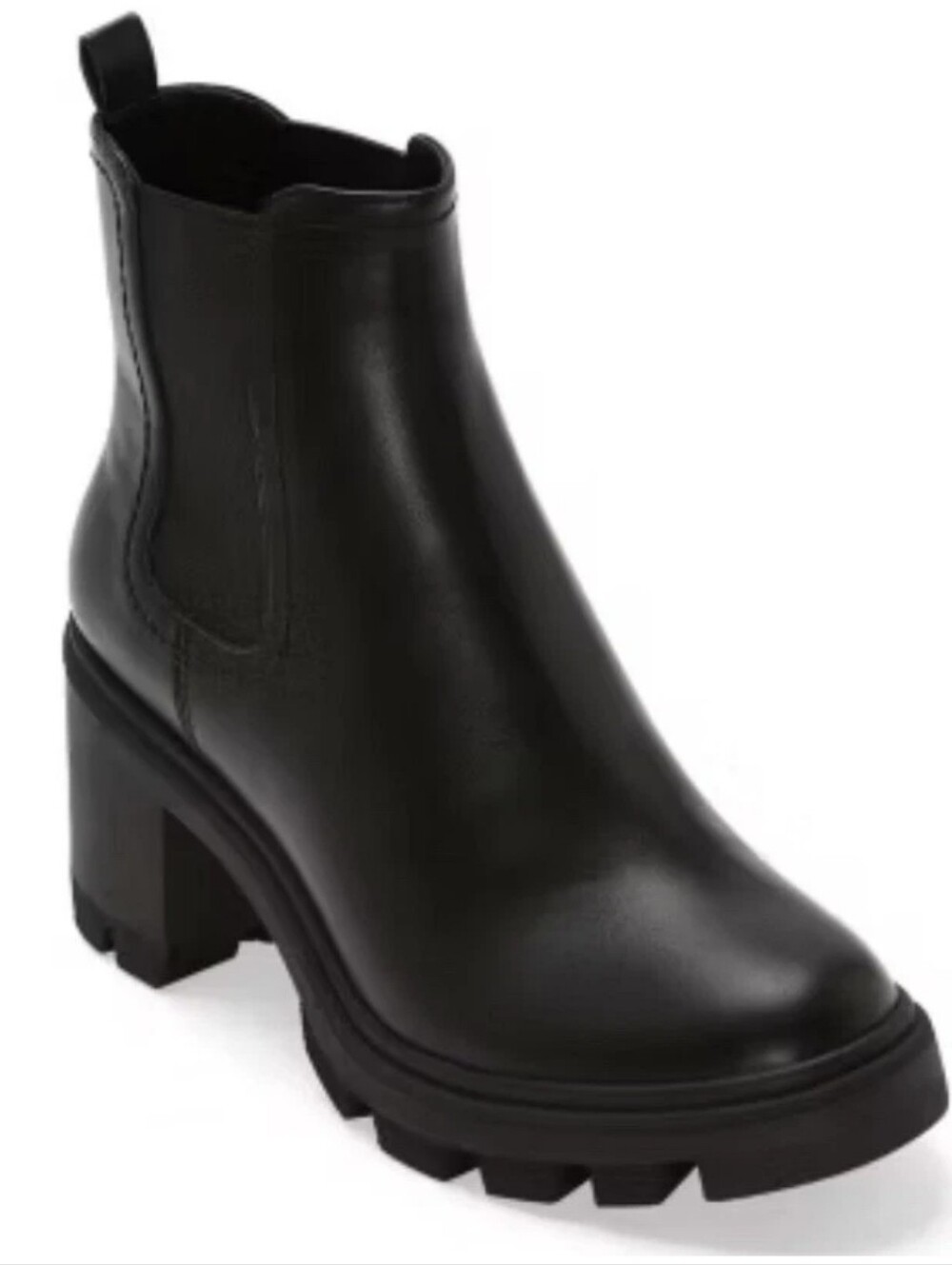 (S-4837) Arizona Women Boot , Moss Block Heel Chelsea Boots- Women Size 6.5
